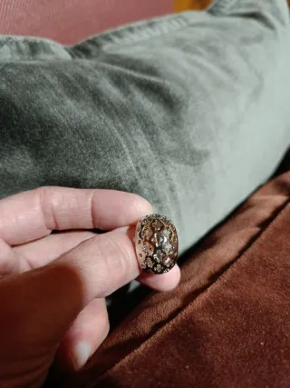 Anillo Plata Diseño Calado