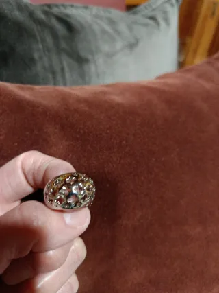 Anillo Plata Diseño Calado