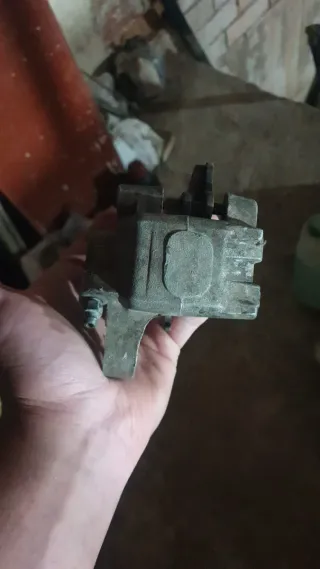 Careta Gas Gas y Pinza Freno Trasera