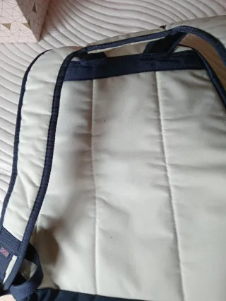 Mochila Reebok Classic Beige y Azul