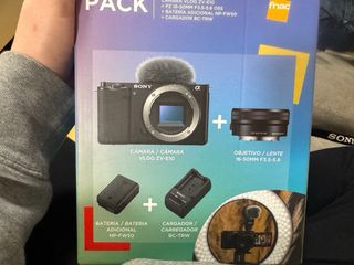 Cámara Sony ZV-E10 Vlog Pack Creator