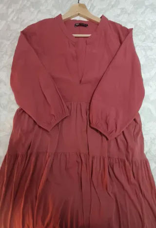 Vestido largo Zara