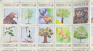 Francobolli Chiudilettera Anno 1983. Intatti.