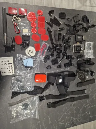 Cámara 4K con todos los Accesorios