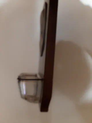 Pilita de agua bendita bronce