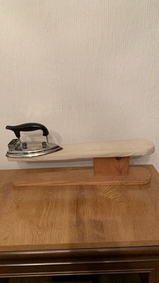 Planchas y tabla antigua