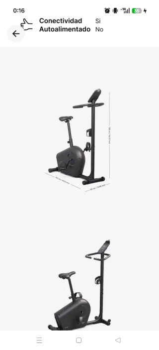 Bicicleta Estática Decathlon