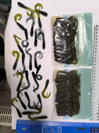 Señuelos Vinilos Depredadores Spinning Casting