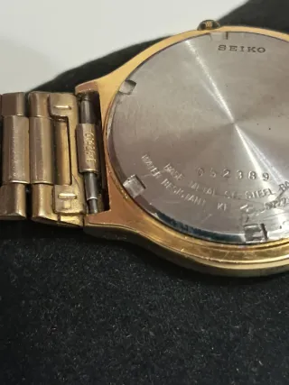 Orologio Seiko Quarzo Oro Vintage
