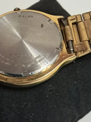 Orologio Seiko Quarzo Oro Vintage