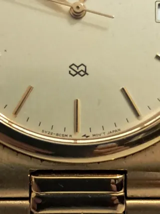 Orologio Seiko Quarzo Oro Vintage