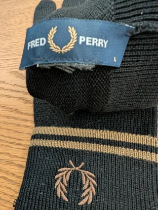 Guantes Fred Perry L Lana Merina