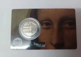 Pack 4 Coincard 2€ Francia Louvre 2025
