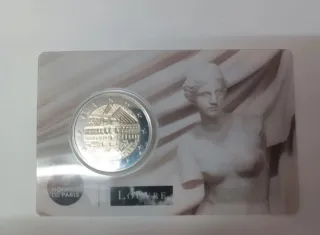 Pack 4 Coincard 2€ Francia Louvre 2025