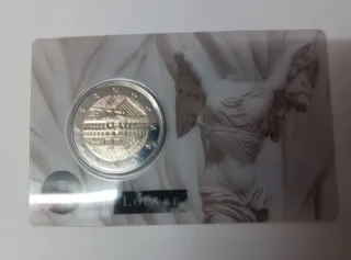 Pack 4 Coincard 2€ Francia Louvre 2025