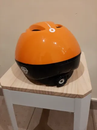 Casco bici infantil naranja
