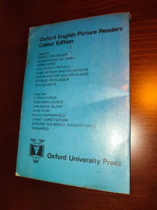 Don Quijote en Inglés, 1973. Japón, ilustr. color