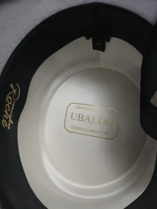 Sombrero amazona lana gris plata