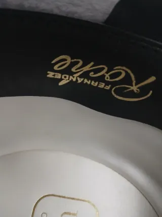 Sombrero amazona lana gris plata