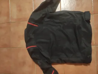 Chaqueta Moto Verano Negra y Roja