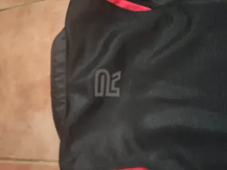 Chaqueta Moto Verano Negra y Roja