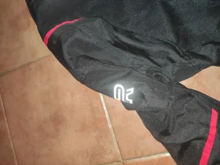 Chaqueta Moto Verano Negra y Roja