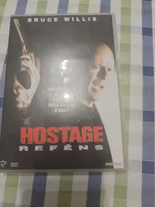 DVD Hostage - Bruce Willis (Reféns)