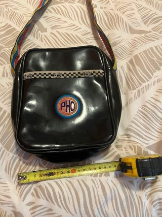 Bolso PHO vintage negro multicolor