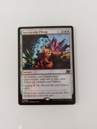 Spectacular Pileup 29 R Foil - Aetherdrift - MTG