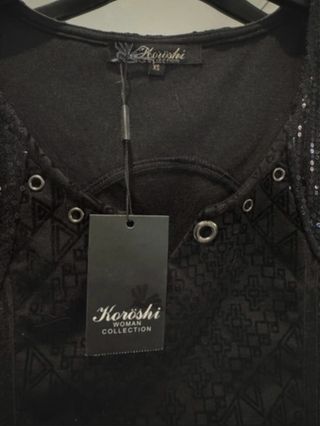 Vestido Koroshi Negro Nuevo