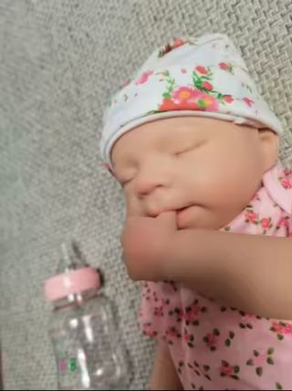 Muñeca Reborn 100% Silicona 45cm Niña