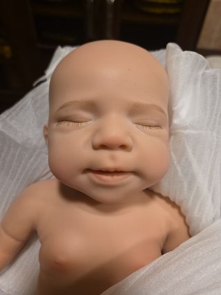 Muñeca Reborn 100% Silicona 45cm Niña