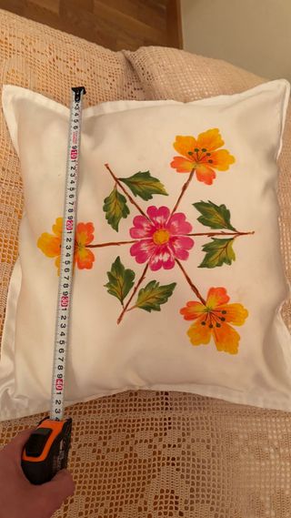 2 Cojines Decorativos Florales