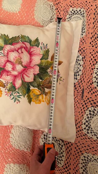 2 Cojines Decorativos Florales