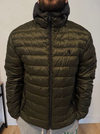 Chaqueta Ralph Lauren Negra con Capucha reversible