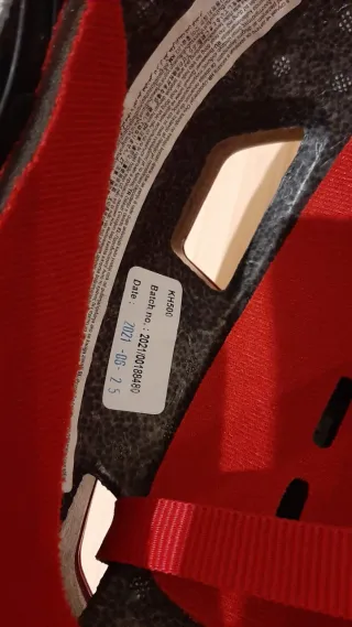 Casco Bici Infantil Rojo