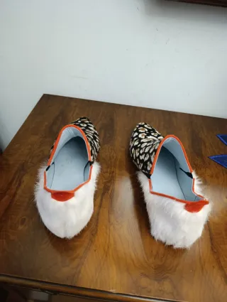 Zapatos Defloresyfloreros estampado leopardo