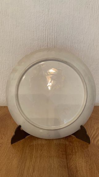 Platos decorativos pintados J.C. Van Hunnik