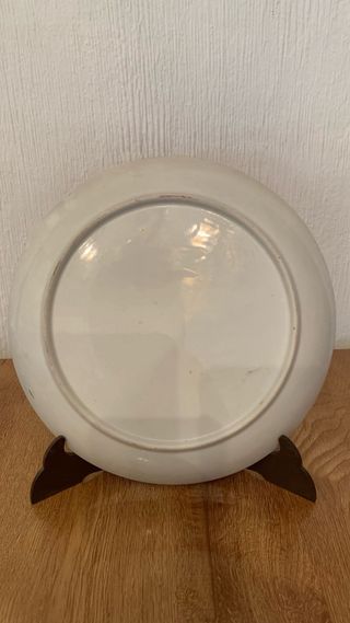 Platos decorativos pintados J.C. Van Hunnik