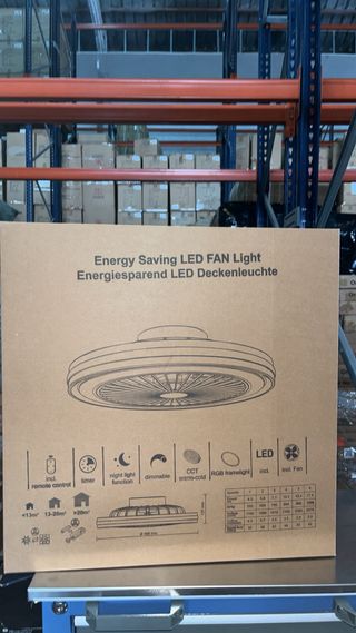 Ventilador de techo Activealbrite blanco