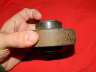 Cuño acero antiguo fichas o monedas necesidad 2 P