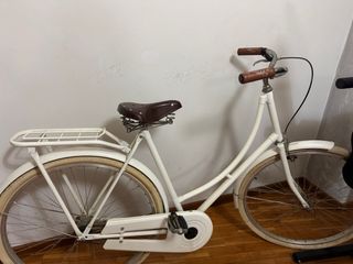 Bicicleta Paseo Holandesa Vintage Blanca