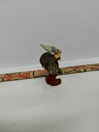 Figura Astérix con Jabalí Caza Plastoy