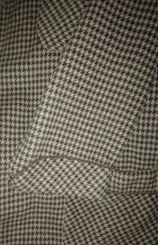 Giacca lana sartoriale pied de poule