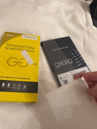 Pellicola protettiva in vetro temperato per iPhone