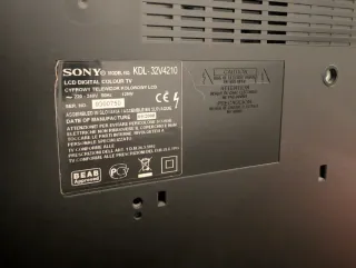 TV Sony Bravia Negro