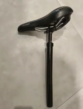 Asiento Bici Gel con Suspensión