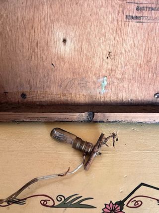 Retablo religioso Virgen para restaurar