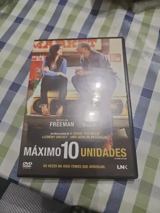 DVD Máximo 10 Unidades Morgan Freeman