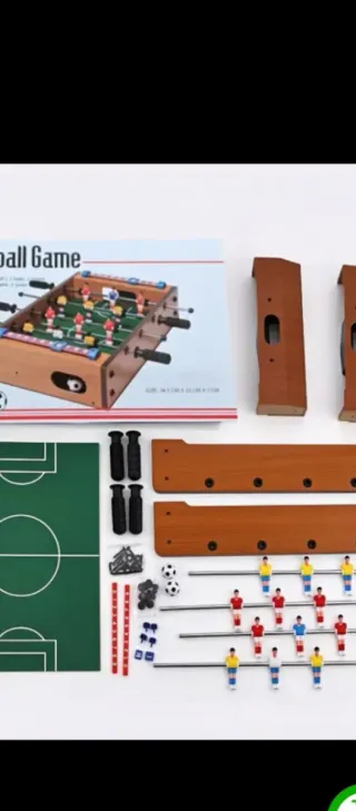 Futbolín de mesa para niños